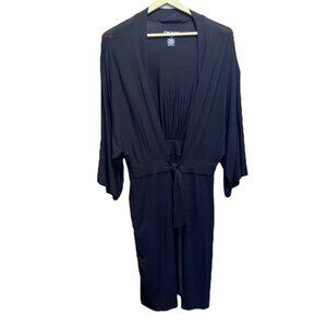 DKNY Black Lightweight Cardigan Size Large